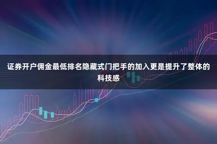 证券开户佣金最低排名隐藏式门把手的加入更是提升了整体的科技感